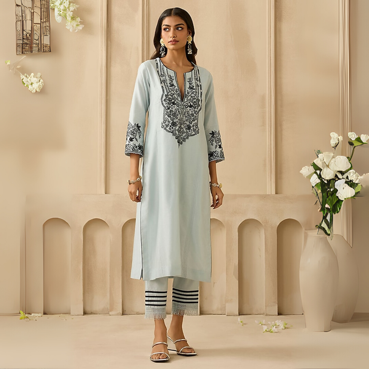 PACK OF 3 | Stylish Women’s Fancy Ethnic Kurta Set for Special Occasions | WK-10