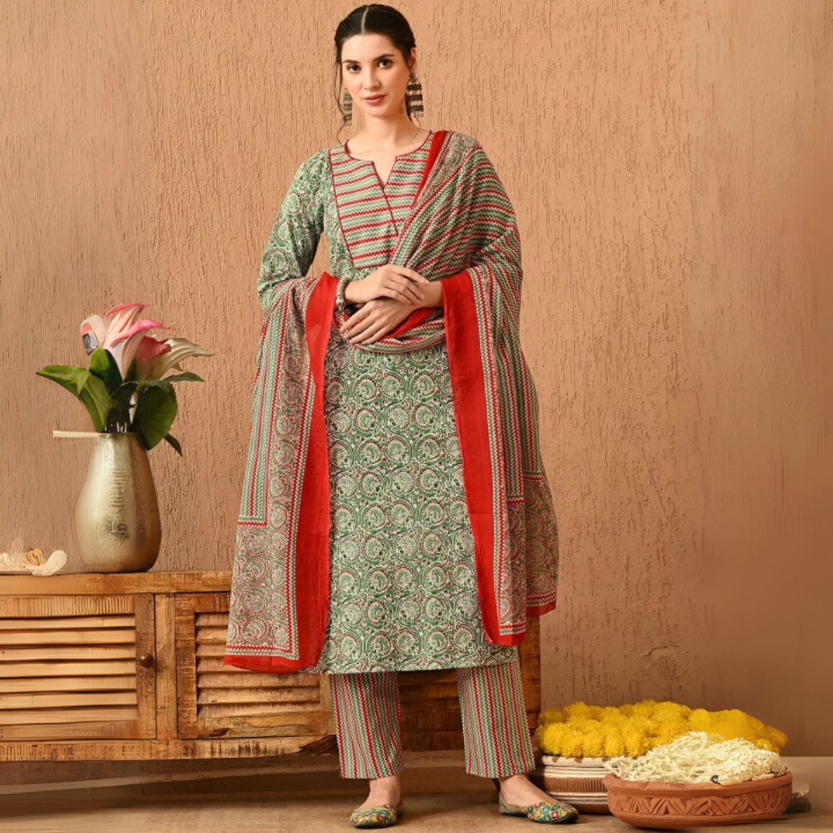 PACK OF 3 | Stylish Women’s Fancy Ethnic Kurta Set for Special Occasions | WK-04