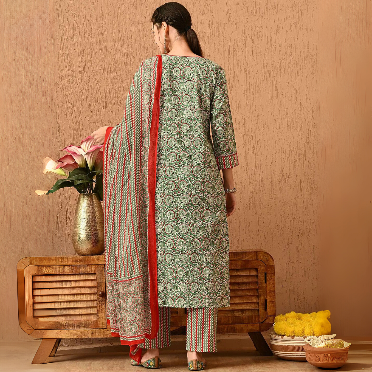 PACK OF 3 | Stylish Women’s Fancy Ethnic Kurta Set for Special Occasions | WK-04