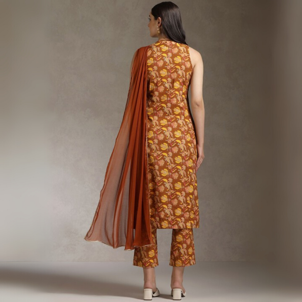 Designer 4-Piece Kurti Set with Matching Dupatta | MD-01