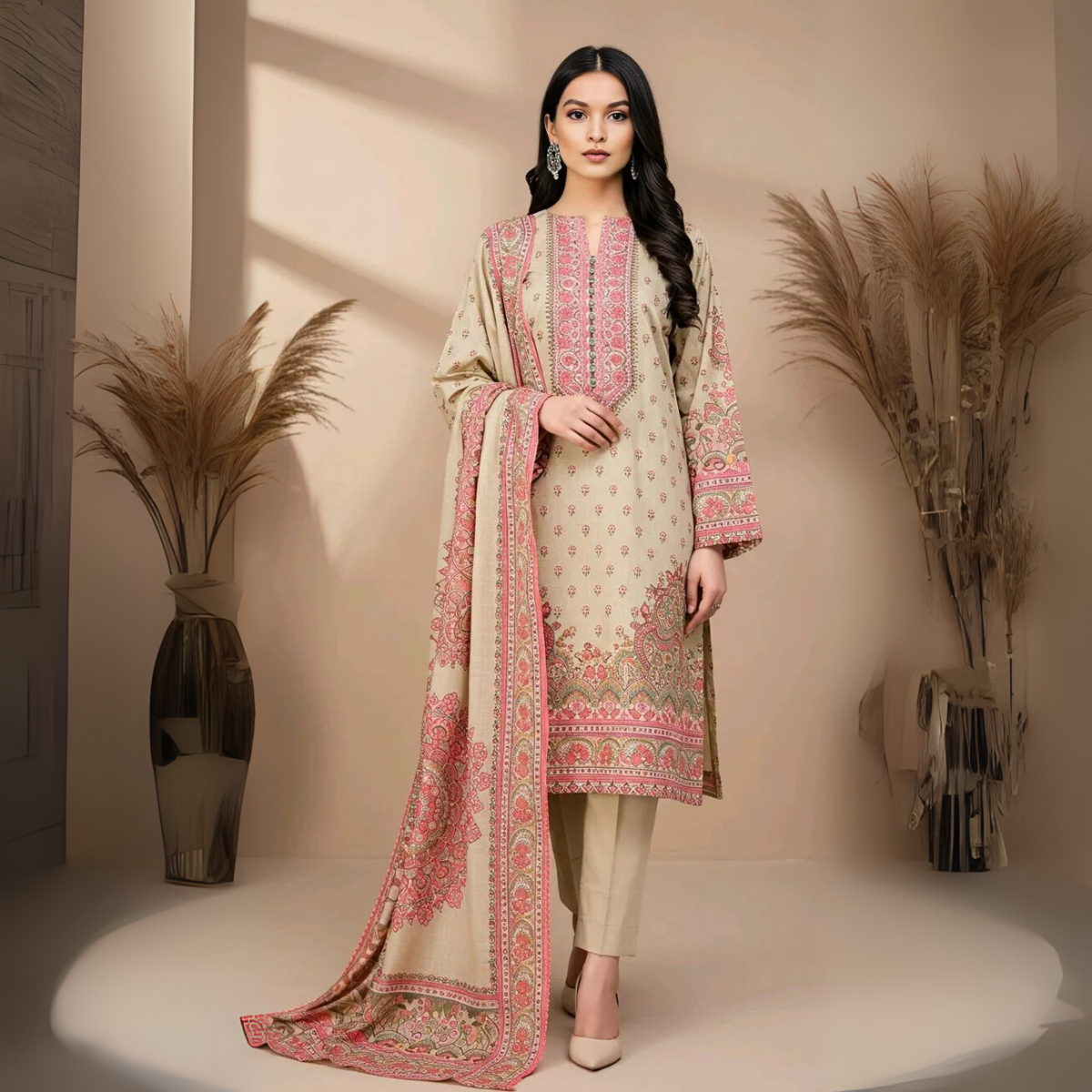 PACK OF 3 | Stylish Women’s Fancy Ethnic Kurta Set for Special Occasions | WK-08