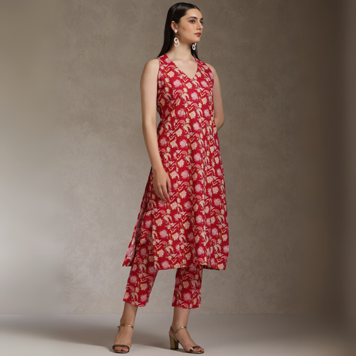 Designer 4-Piece Kurti Set with Matching Dupatta | MD-07