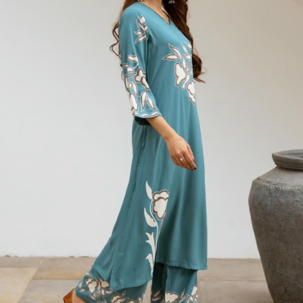 Pack of 3 Kurti Palazzo sets|soft, breathable & ideal for all-day wear | KP-17