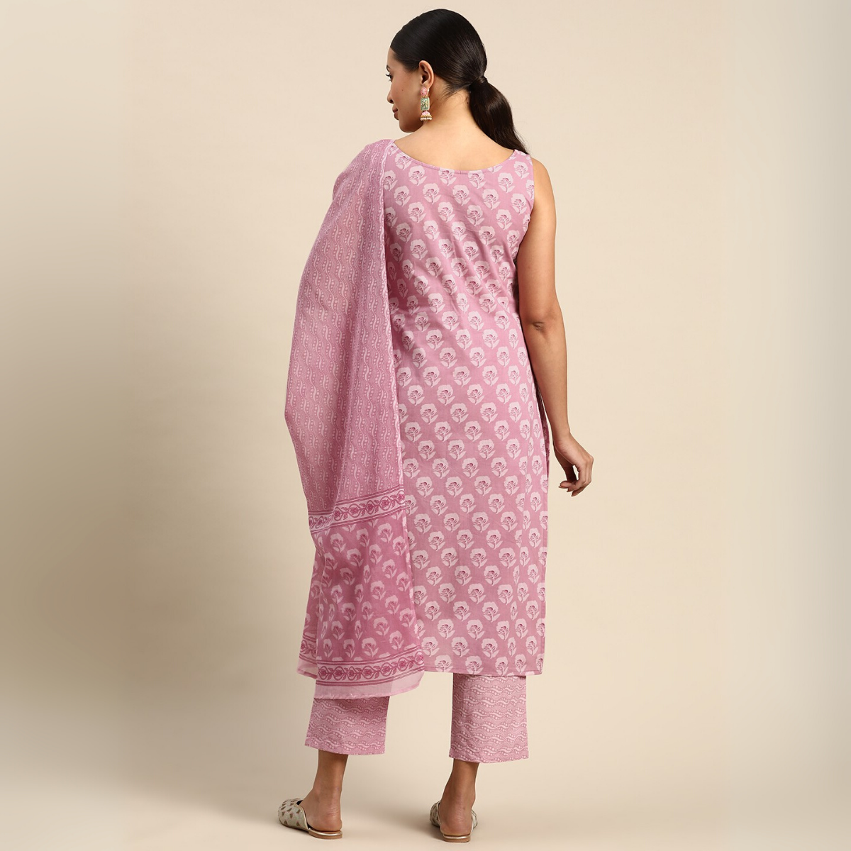 Designer 4-Piece Kurti Set with Matching Dupatta | MD-08