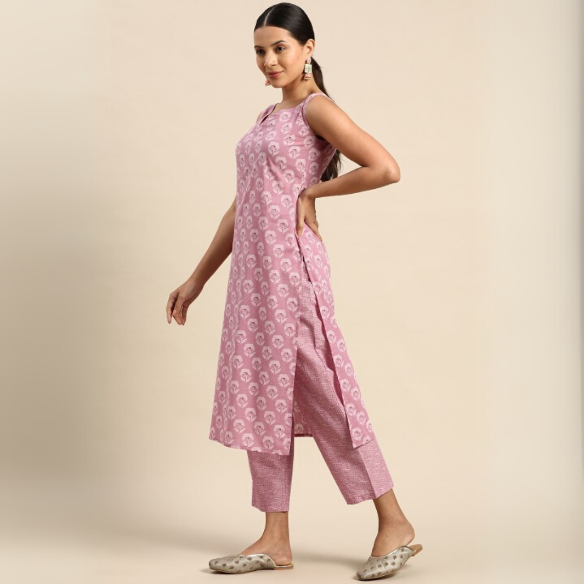 Designer 4-Piece Kurti Set with Matching Dupatta | MD-03