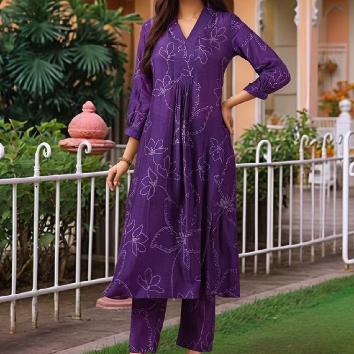 Pack of 3 Kurti Palazzo sets|soft, breathable & ideal for all-day wear | KP-11
