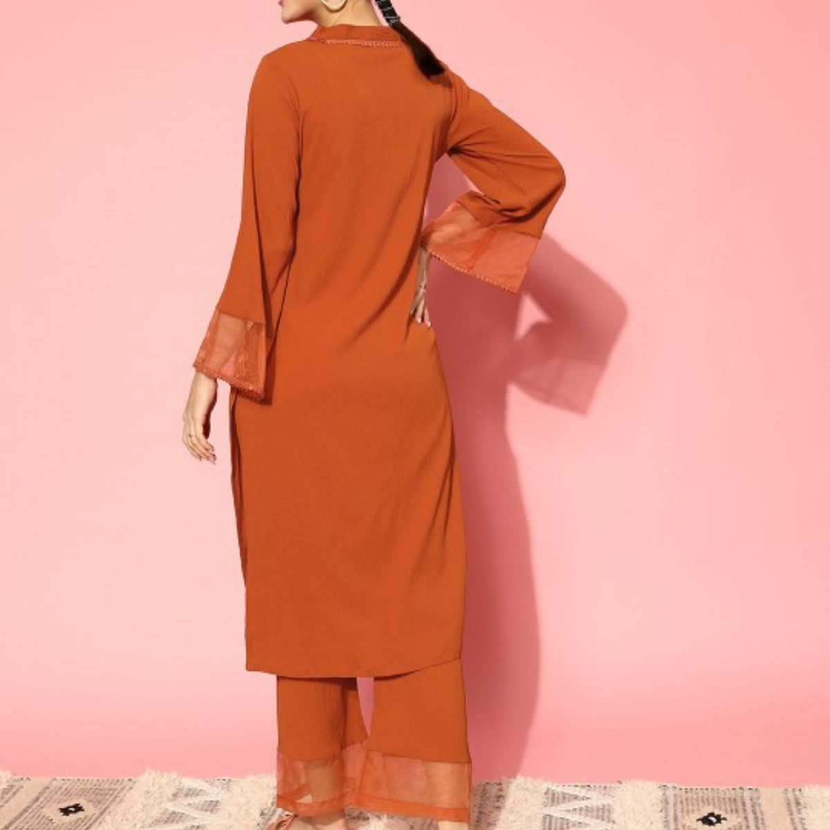 Pack of 3 Kurti Palazzo sets|soft, breathable & ideal for all-day wear | KP-17
