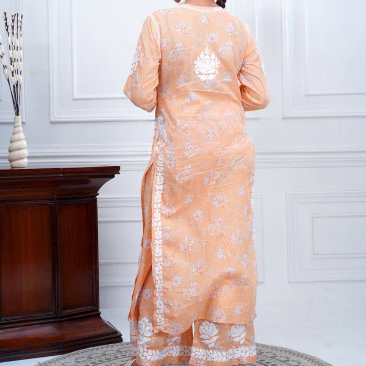 3 Combo Pack | Women Chikankari Work Kurti Set | Full Sleeves - CKS10