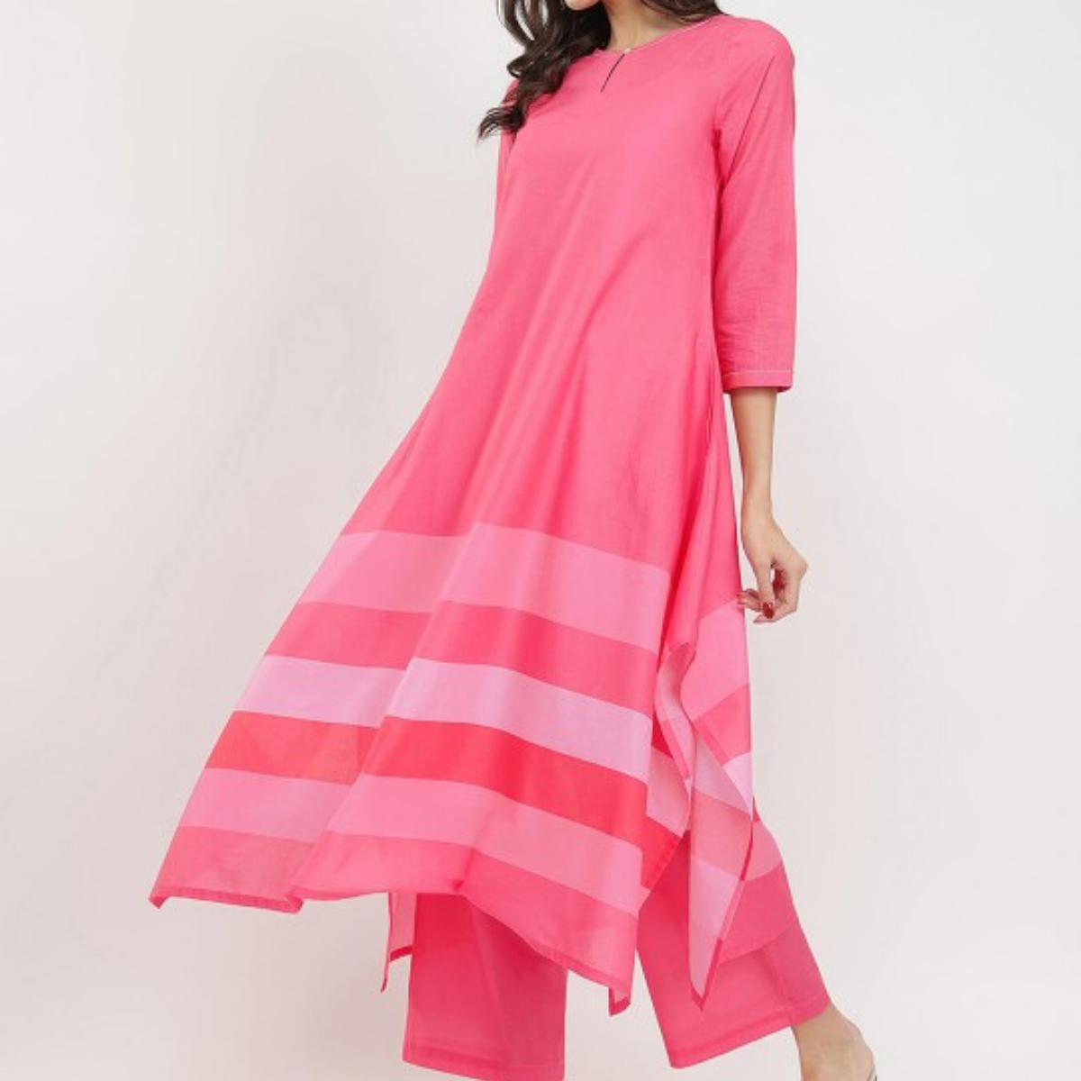 Pack of 3 Kurti Palazzo sets|soft, breathable & ideal for all-day wear | KP-14