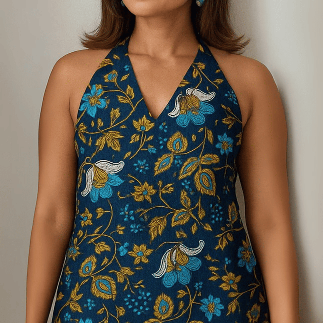 Pack of 3 | Stylish Halter Neck Kurtis for Women | Cotton Kurta Set | SKU: HSK-04