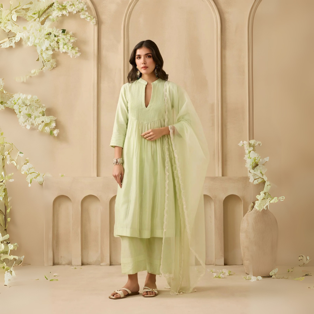 PACK OF 3 | Stylish Women’s Fancy Ethnic Kurta Set for Special Occasions | WK-09