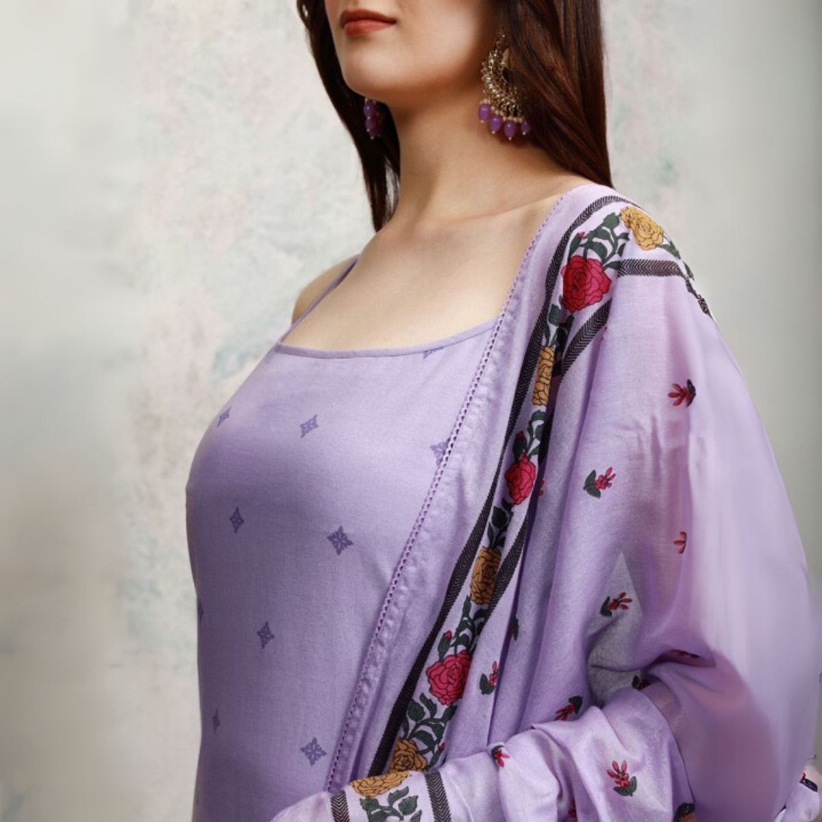 Designer 4-Piece Kurti Set with Matching Dupatta | MD-03