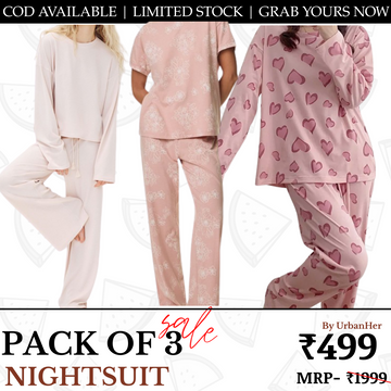 Pack of 3 | NIGHTSUIT | SOFT,COMFORTABLE,STYLISH | SN-05