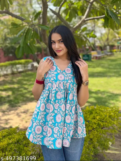 3 Floral Kurtis in one perfect combo |  soft, classic, and effortlessly stylish | SC-03